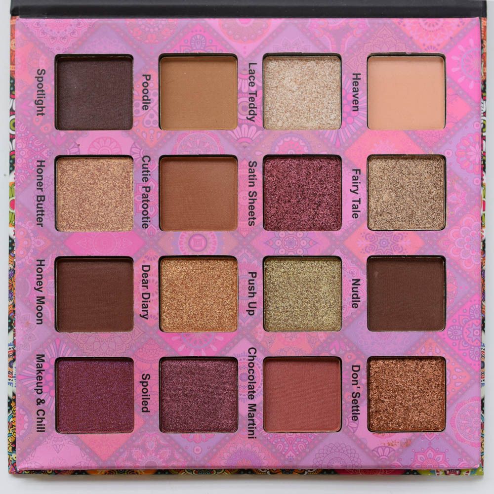【FEBBLE】ES3133 Mashed Potatoes New Rose Wet Eyeshadow 16 colors details Picture