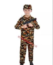 K-0035 camouflage ball costume Halloween costume Halloween costume Halloween costume party costume party supplies party props Halloween costumes stage makeup