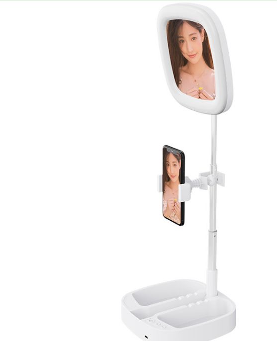 桌面补光灯便携一体式补光灯折叠迷你补光灯直播网红化妆镜补光灯详情6