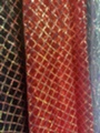 Red Diamond-Mesh Sequin Ornaments Arts And Crafts Headwear Fabric Multi-Color Optional Clothing Design details Picture
