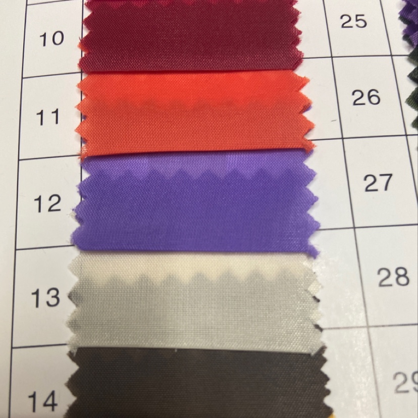 Apricot 190T Polyester Taff Fabric Classic Durable Decorative Arts And Crafts Headwear Clothing Fabric Multi-Color Optional