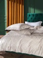 Luxurious all-cotton silk four-piece set (Glazed beige) Application Scenario
