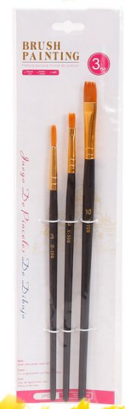 3 nylon wool brushes for sale