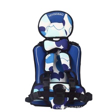 儿童简易安全座椅奶牛纹蓝色汽车用品 / 安全/应急/自驾 / 汽车儿童安全座椅