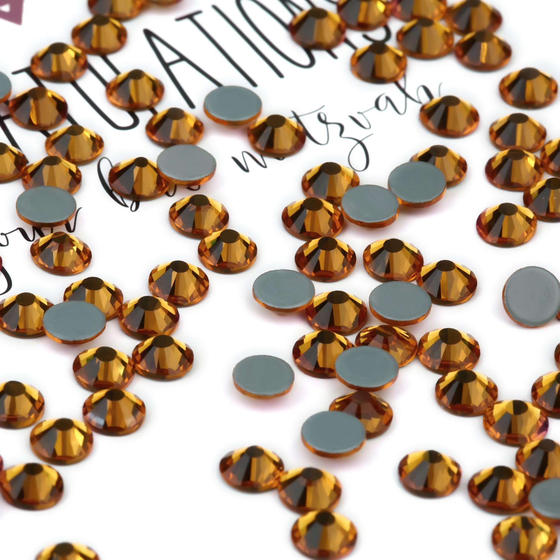 Jellystone Golden Ss30 Imitation O Hot Diamond Flat Bottom Drill 288 Pieces/Package Clothing Hairpin Nail Stick Diamond Set Diamond details Picture