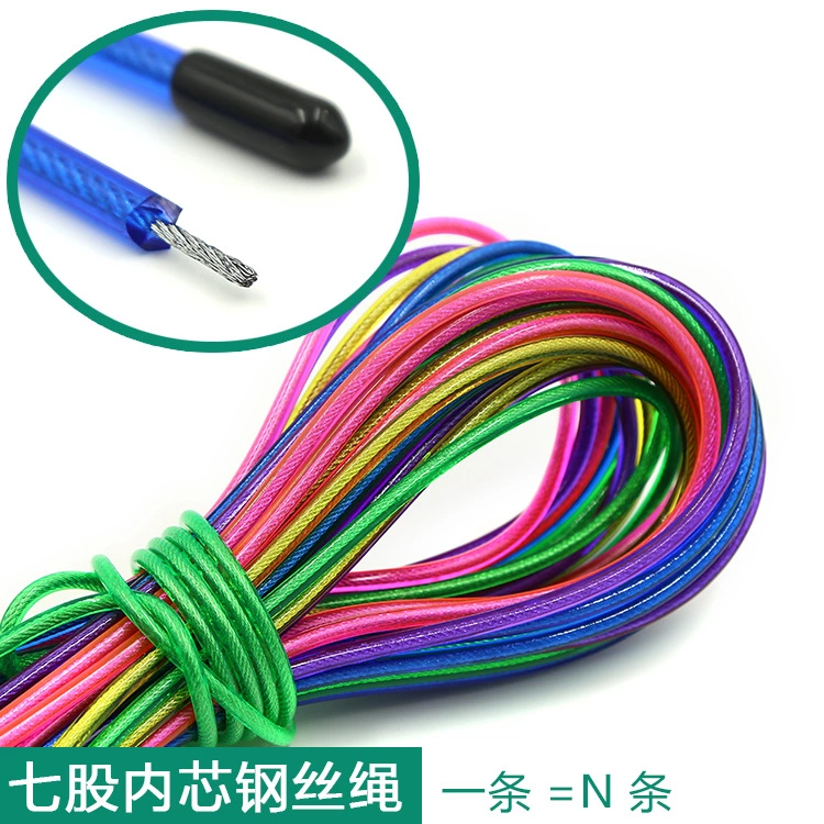 Factory direct sales of steel wire skipping rope, children's and adults' fitness products, student sports products, special training skipping rope for the high school entrance examination, 1933 Application Scenario