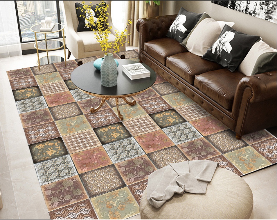 复古地垫产品图