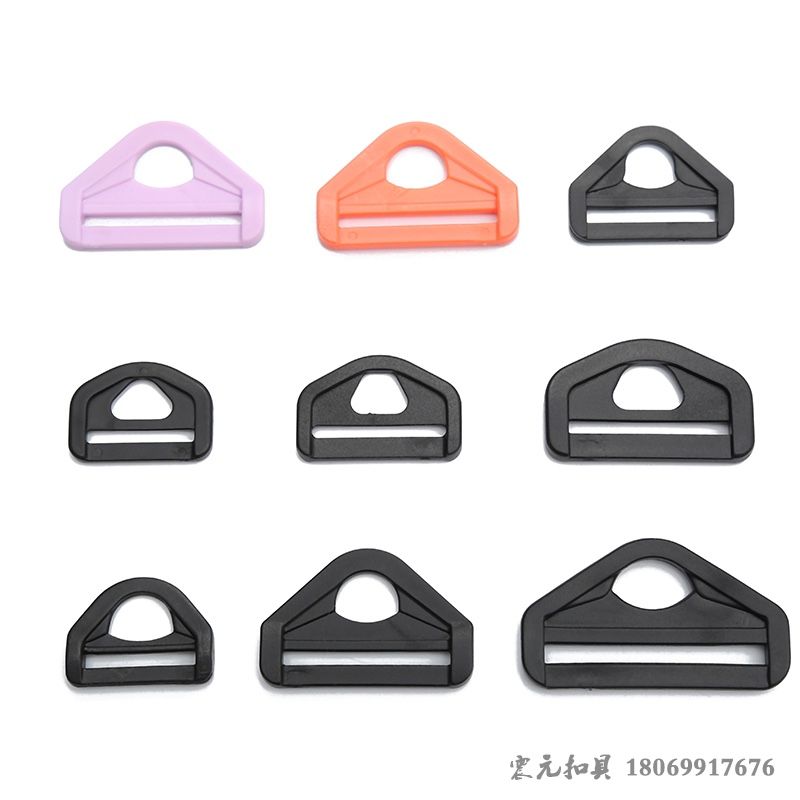 Environmentally friendly semi-circular adjustable buckle, D-type adjustable buckle, backpack adjustable buckle, triangular buckle detail image 3