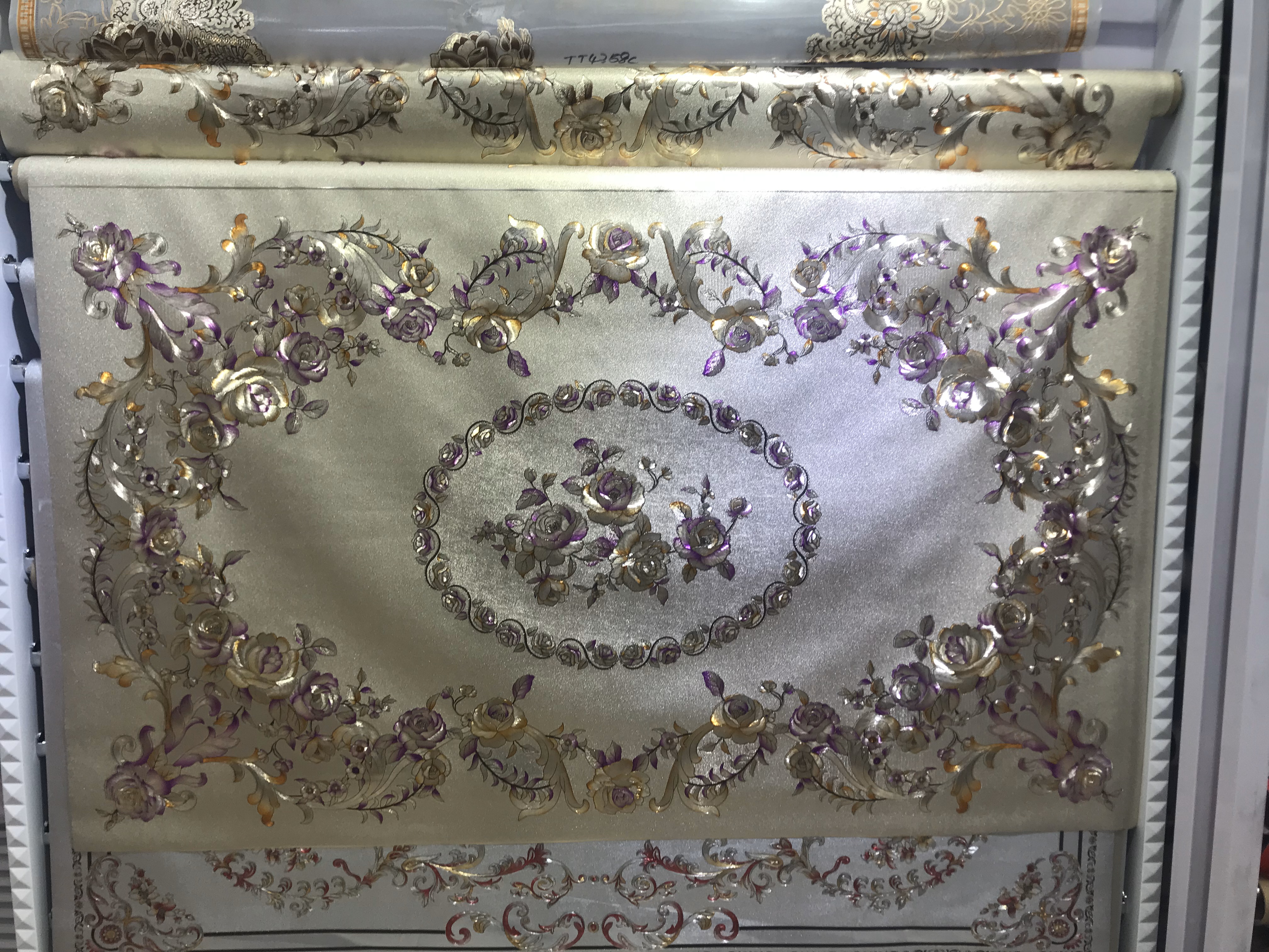 对花压纹专版90x150细节图