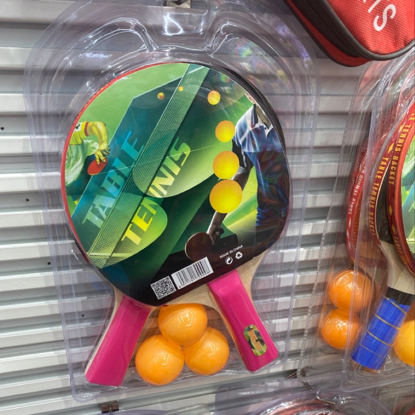 Plastic badminton racket details Picture