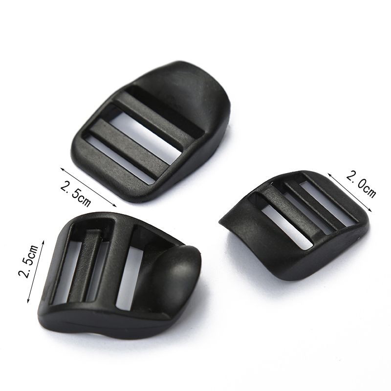 Factory direct sales of low-price supply of webbing buckles, colored checkered plastic buckles and adjustable buckles detail image 2