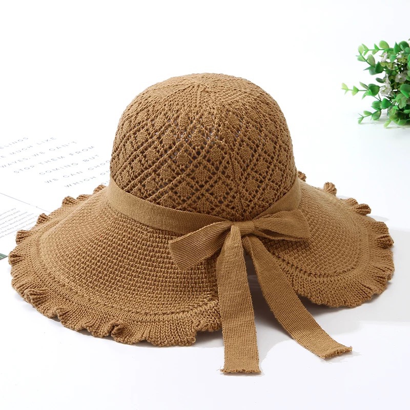 中老年人帽子女春夏天妈妈遮阳帽薄款透气大檐太阳帽奶奶凉帽盆帽产品图