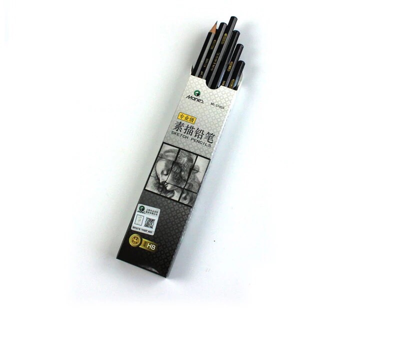 Marley 7401 Sketch pencil, art sketch wooden pencil, exam pencil, drawing pencil, sketch Charcoal, HB 2B, 4B, 3B B, no free shipping undefined