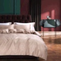 مجموعة من أربع قطع من الحرير القطني الكامل الترف Specification image