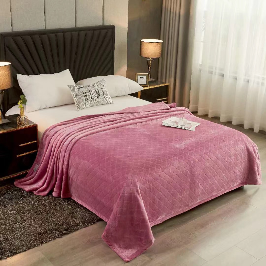 Dark Floral Milk Blanket undefined