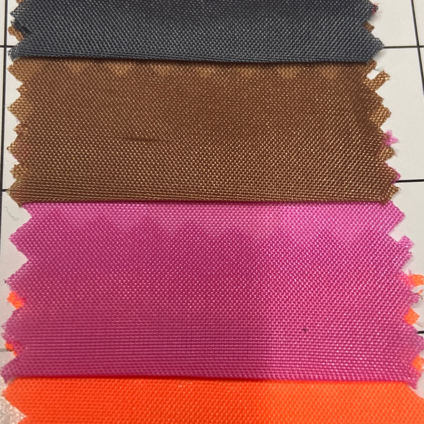 Pink 190T Polyester Taff Fabric Classic Durable Decorative Arts And Crafts Headwear Clothing Fabric Multi-Color Optional