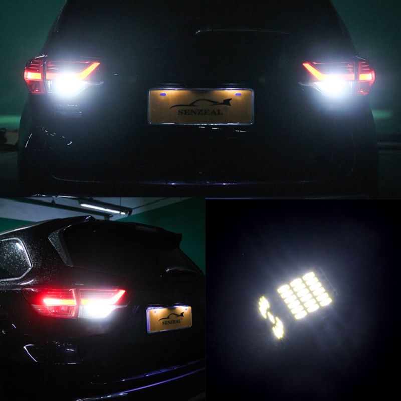 The car LED decoding reversing light T15-4014-45SMD turn signal and brake light are highly bright pic 8