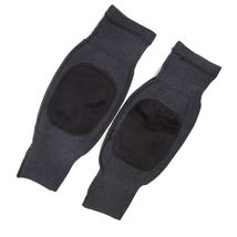 黑毛保暖加厚针织护膝防护运动用品护具保健骑行护套袜套护腿
