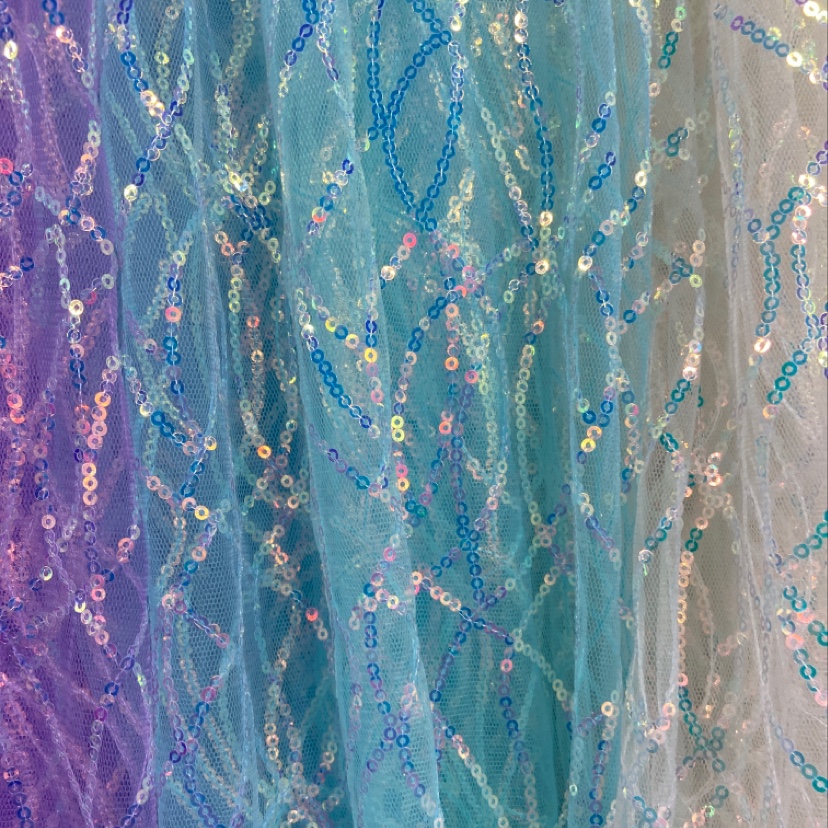 Green Three Centimetre Mesh Decorative Arts And Crafts Headwear Fabric Multi-Color Optional Clothing Design details Picture
