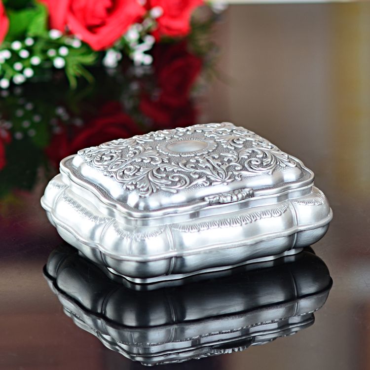 欧式经典复古首饰盒，韩国公主手饰品耳环项链收纳盒