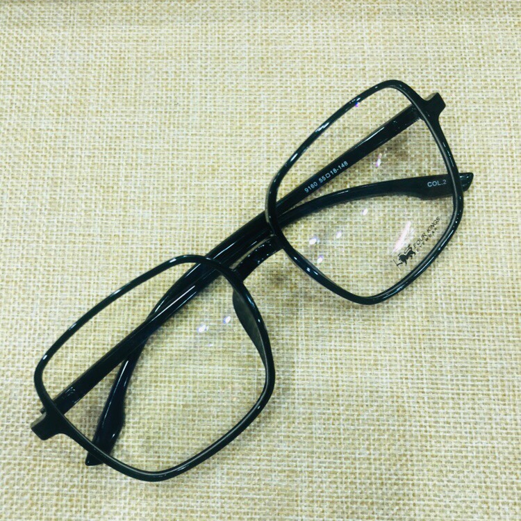 超轻近视TR眼镜男女可配有度数大框潮流镜框镜架。详情图1