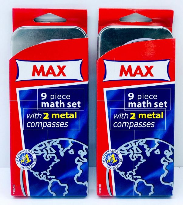 MAX-9PCS圆规适用于老师和学生绘图用的