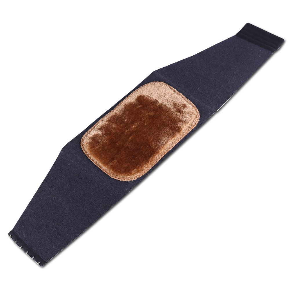 In autumn and winter, keep warm. Rabbit fur belt protection for work, keep warm, protect the waist and stomach. Air-conditioned room for sleeping, protect the stomach for both men and women