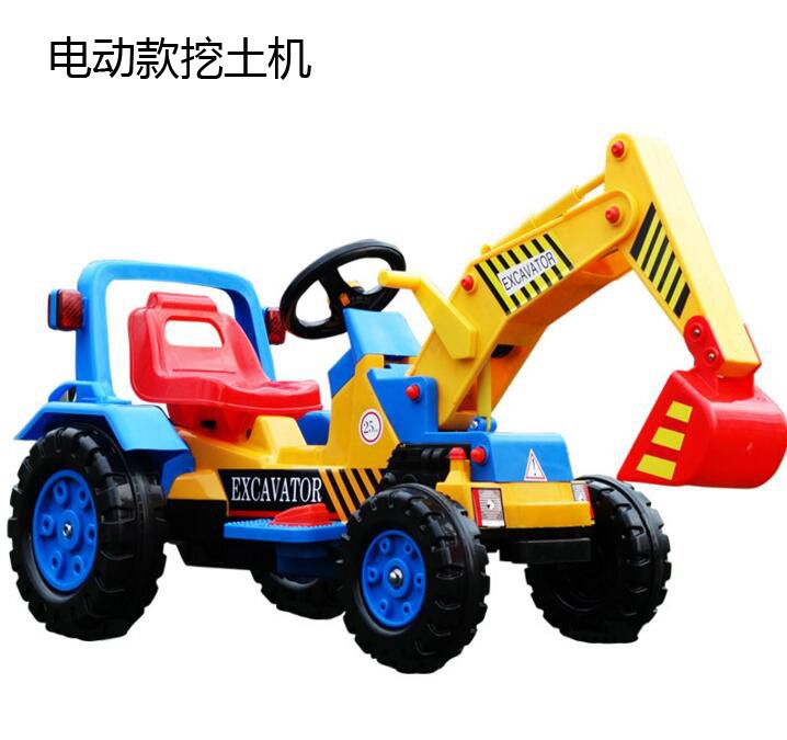 电动挖土机 儿童玩具挖土机 宝宝玩具详情图1