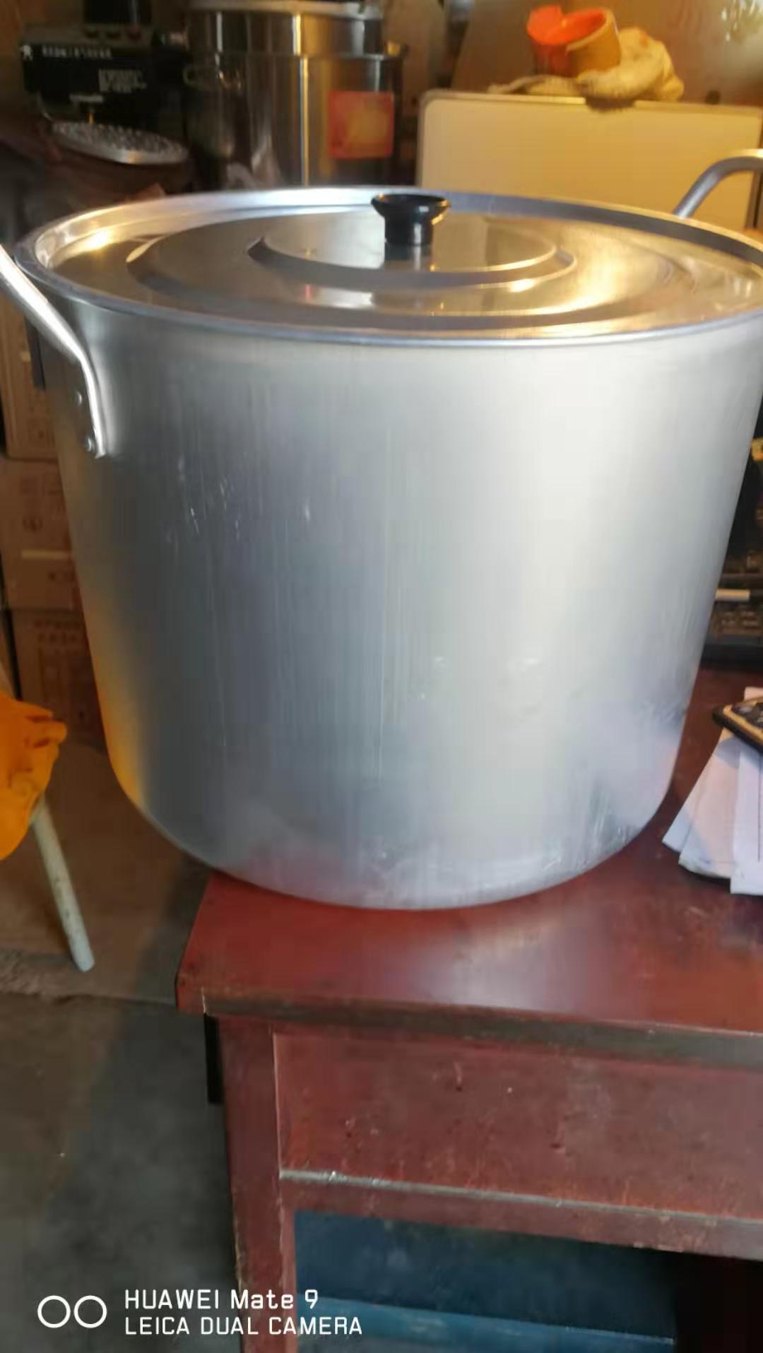 铝铝锅大汤锅厨房用铝锅盖子带把手多用铝锅