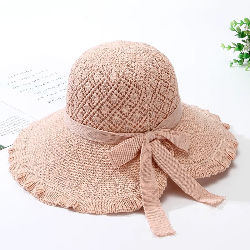 中老年人帽子女春夏天妈妈遮阳帽薄款透气大檐太阳帽奶奶凉帽盆帽详情图6