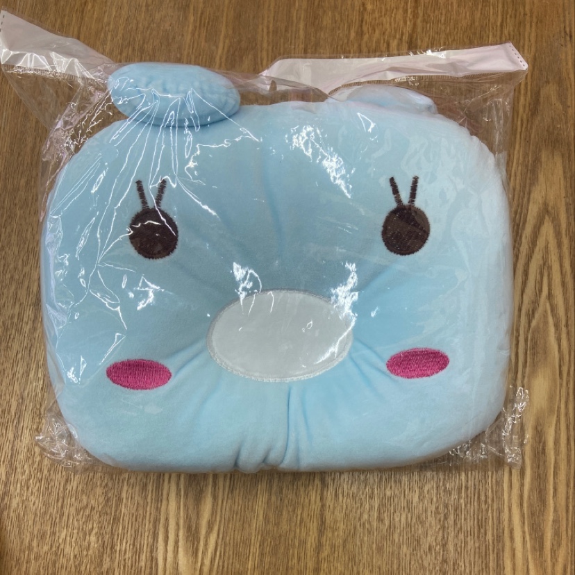枕头定型枕 天鹅绒 大眼熊款产品图
