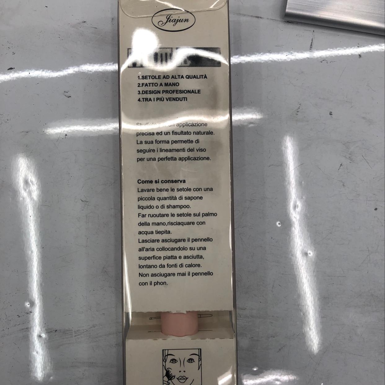 16. Flat head of the spray painting pole Specification image