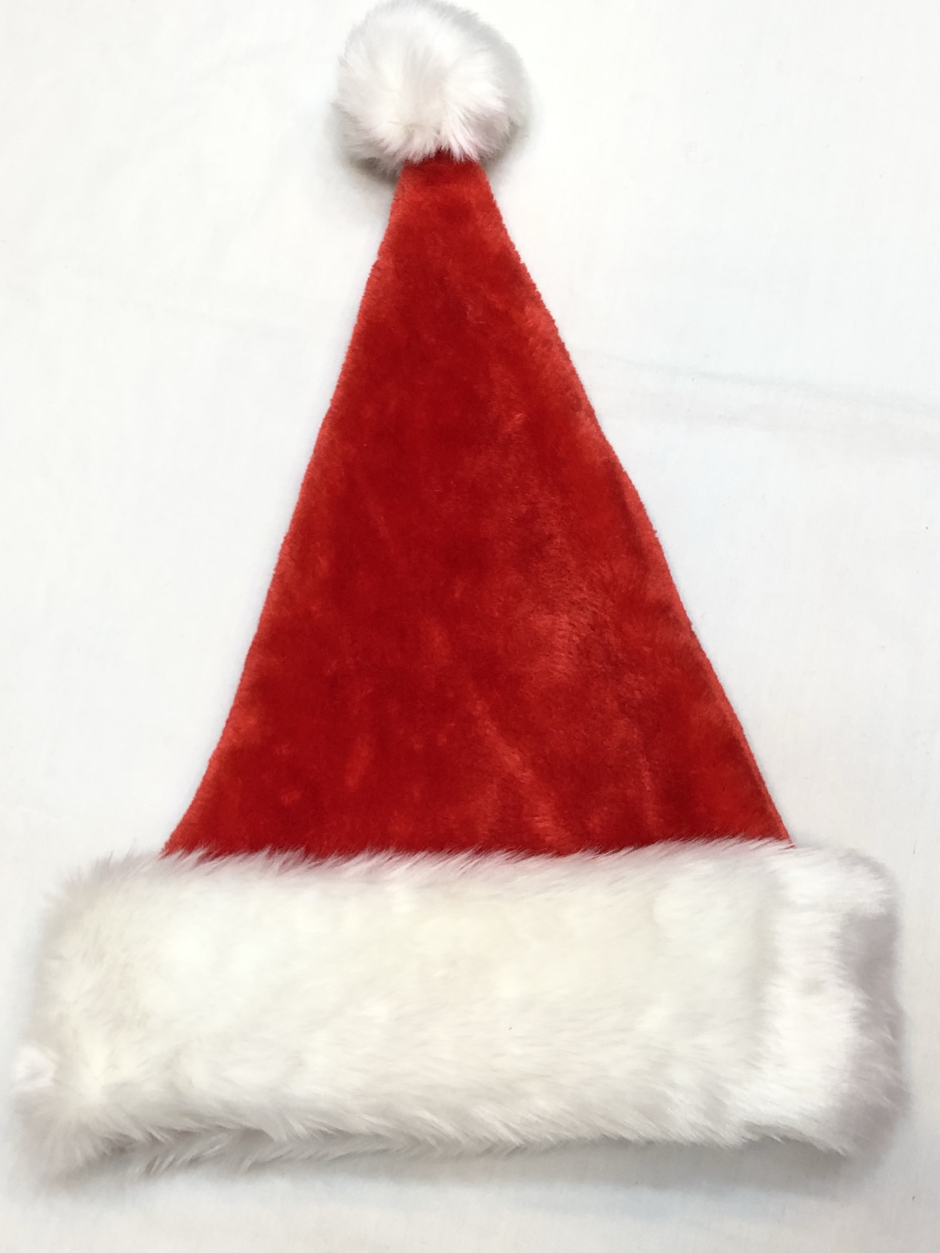 Luxurious plush Christmas hat, warm and thick, garry-lined Christmas hat Application Scenario