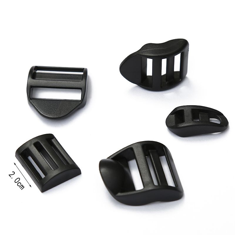 Factory direct sales of low-price supply of webbing buckles, colored checkered plastic buckles and adjustable buckles detail image 3