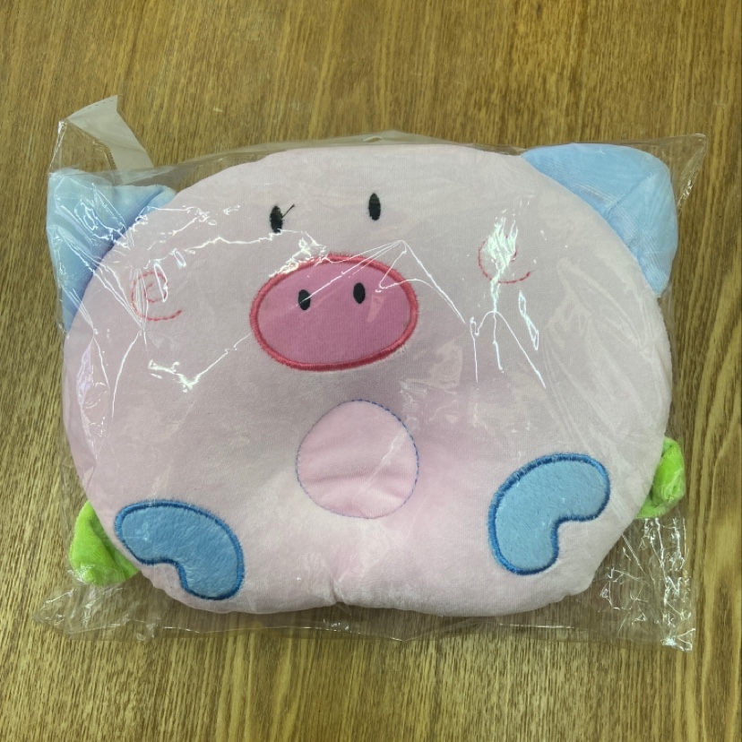 Velvet pig-shaped pillow-shaped pillow details Picture