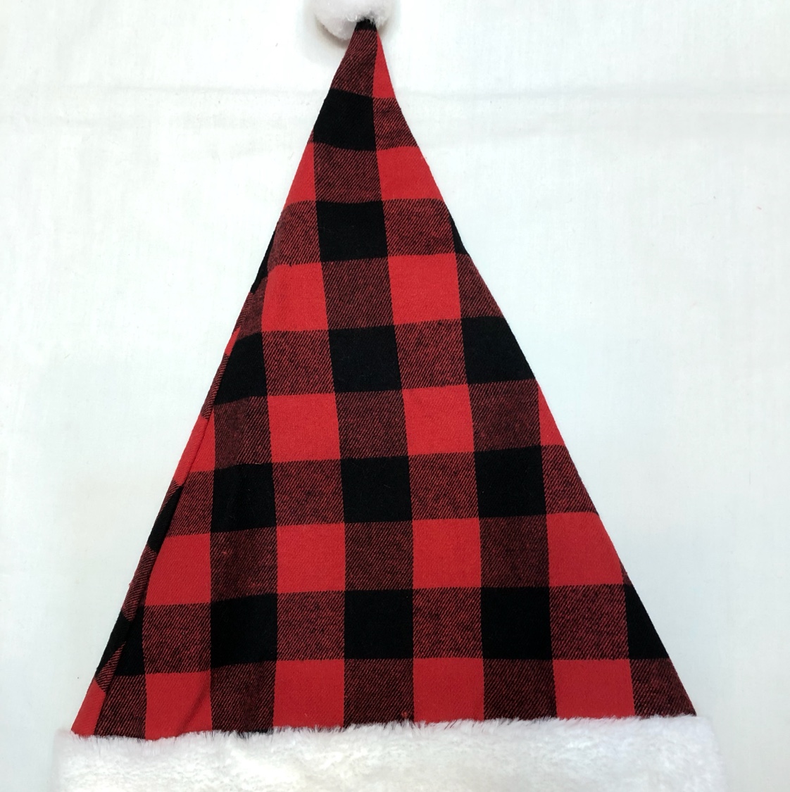 Tartan Santa hat Christmas hat thumbnail
