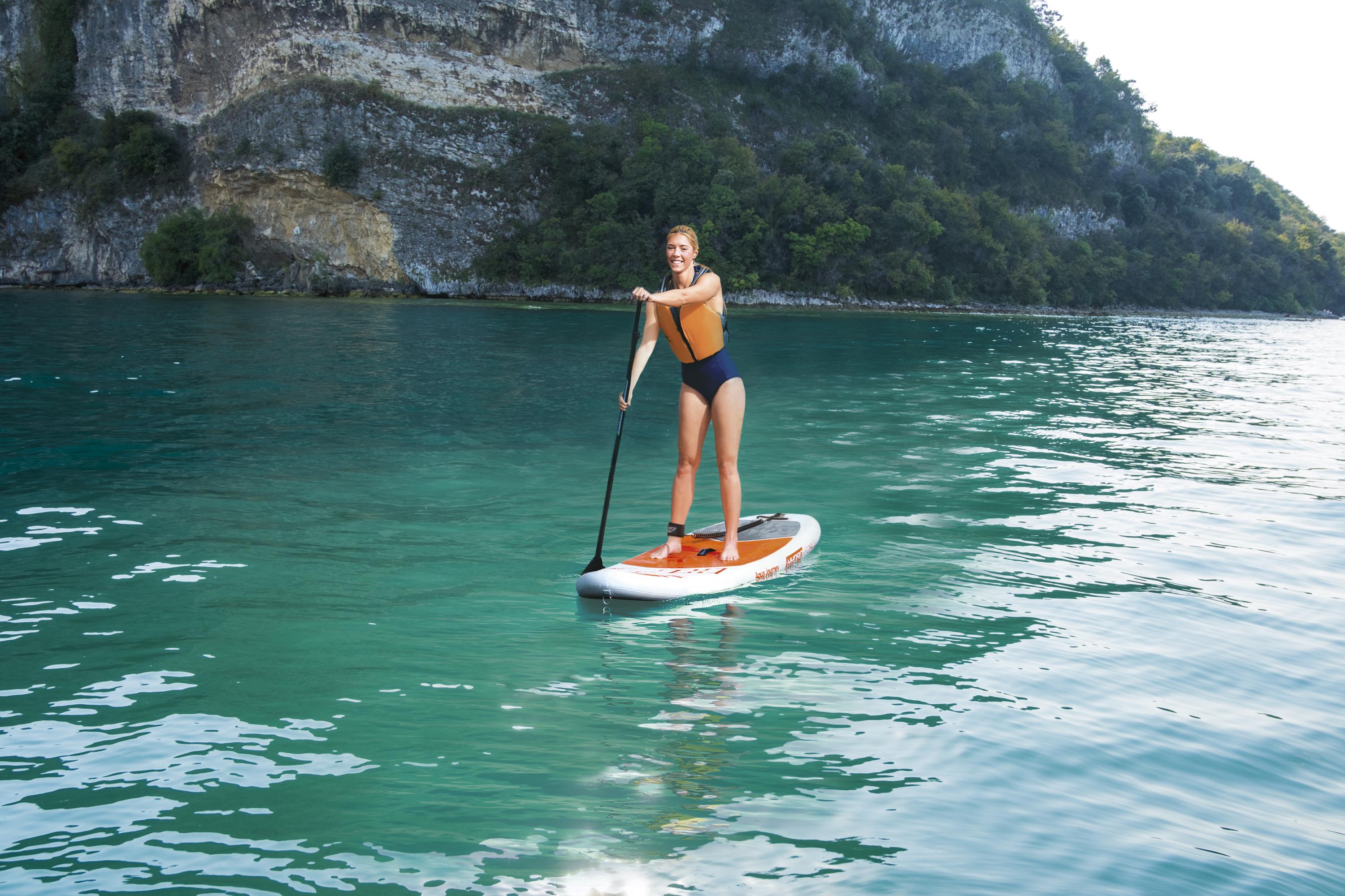 Hydro-Force™ 2.74m x 76cm x 15cm 旅行冲浪板套装 充气桨板详情图1