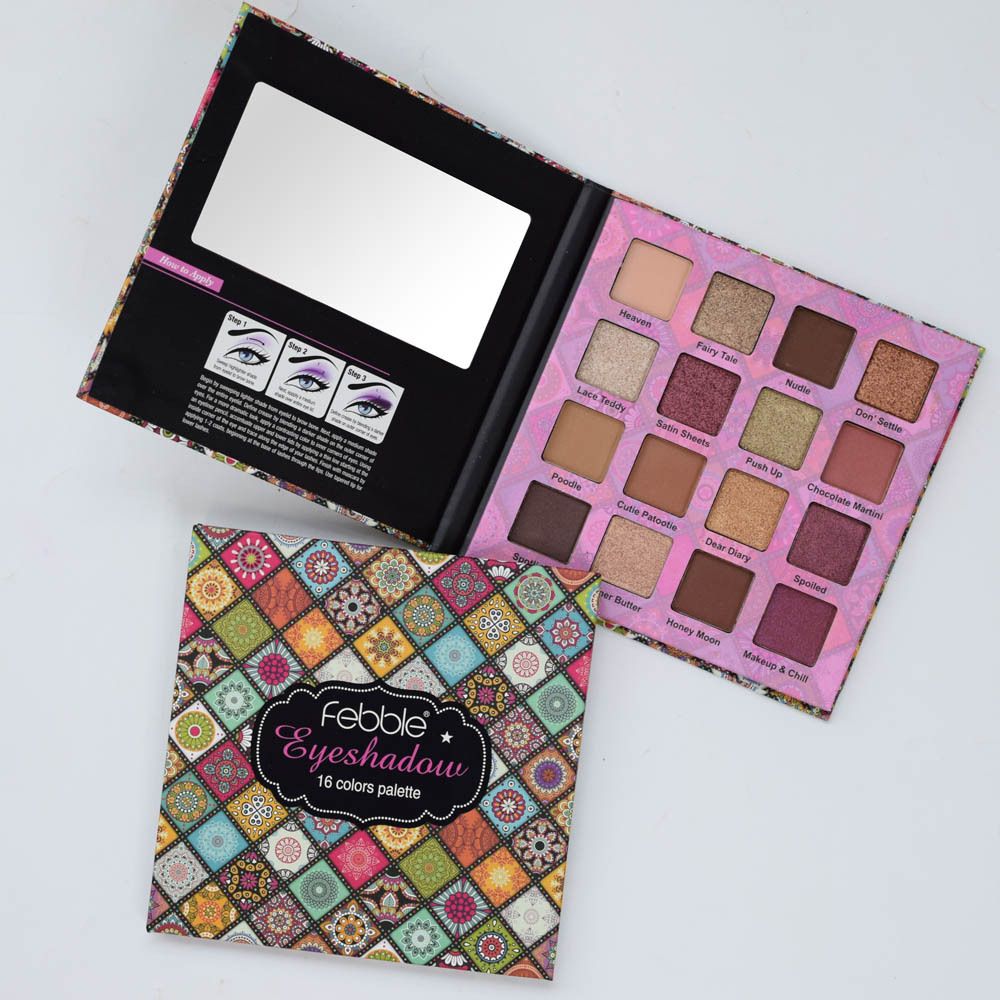 【FEBBLE】ES3133 Mashed Potatoes New Rose Wet Eyeshadow 16 colors pic 3