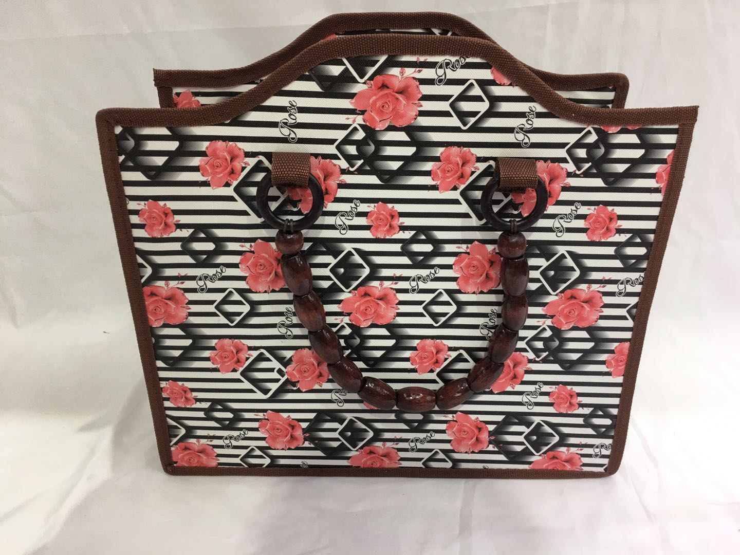 厂家直销多功能手提包包个性时尚容量大手拎包竹节包也可来样定做详情6