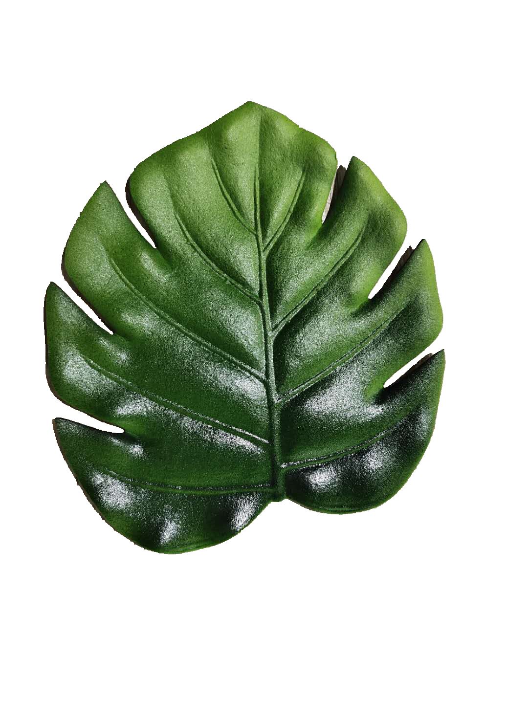 Green Leaf Mat Table Mat Insulated Anti-Hot Cup Mat Bowl Mat Hotel Non-Slip Pvc