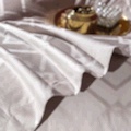 Luxurious all-cotton silk four-piece set (Glazed beige) undefined