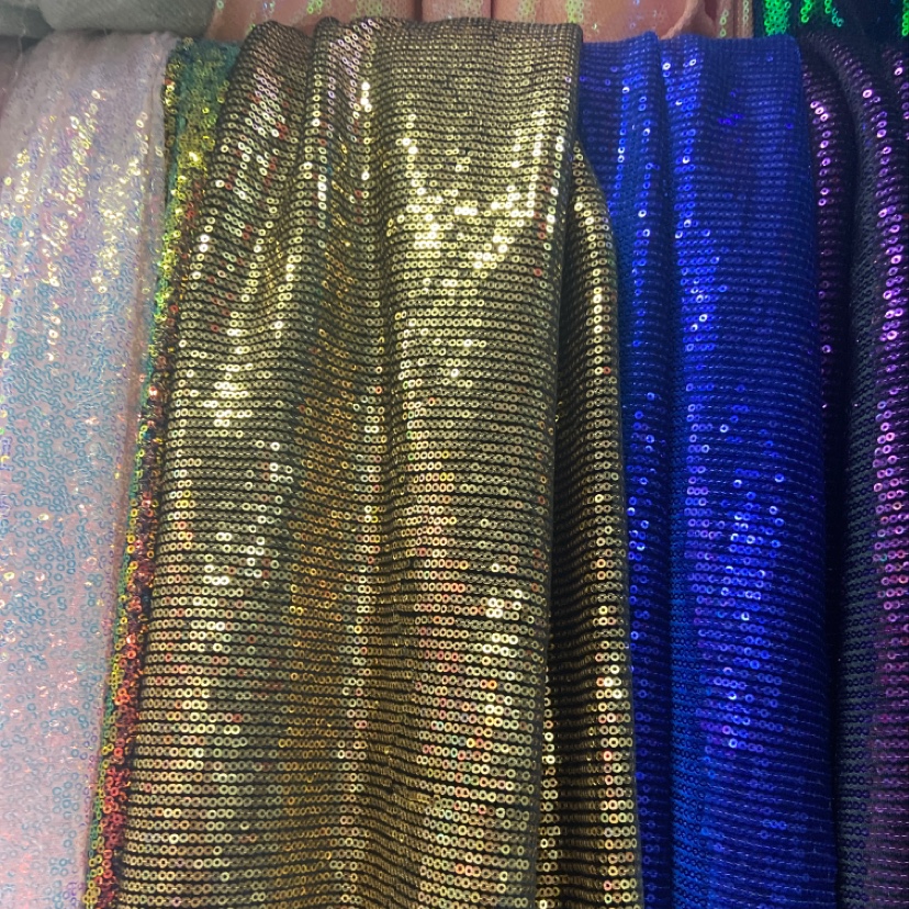 Gold Sequin Combination Sequin Ornament Crafts Headdress Fabric Multi-Color Optional Clothing Design
