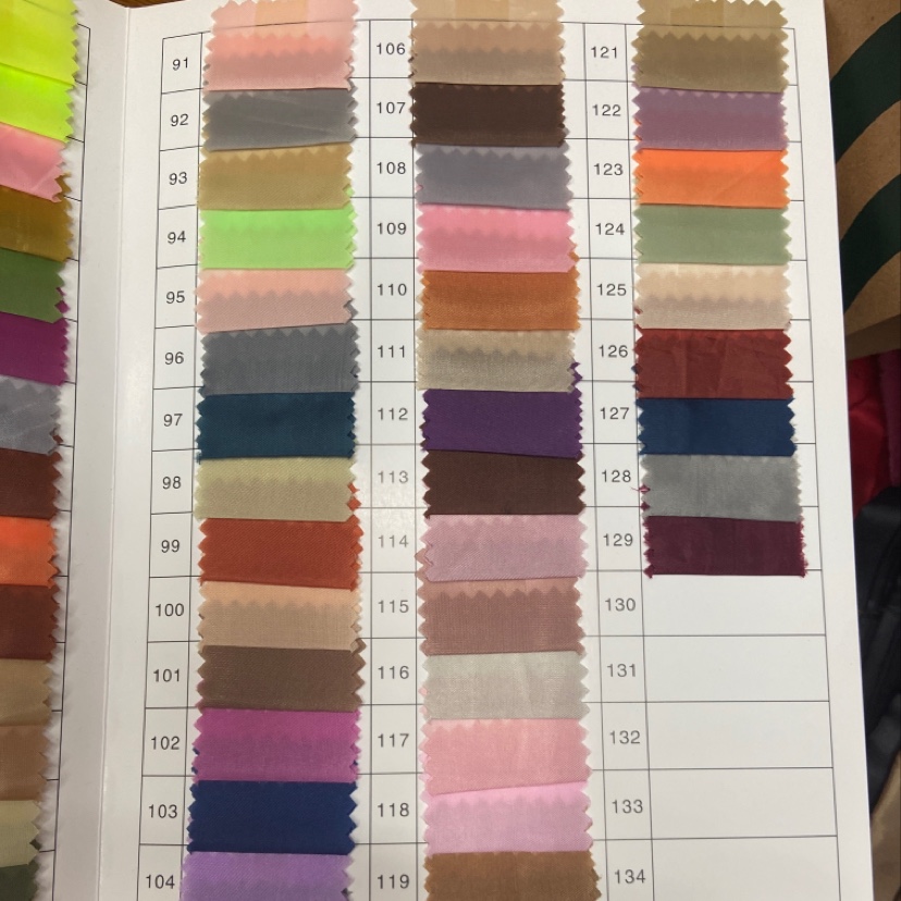 Dark Brown 190T Polyester Taff Fabric Classic Durable Decorative Arts And Crafts Headwear Clothing Fabric Multi-Color Optional Application Scenario