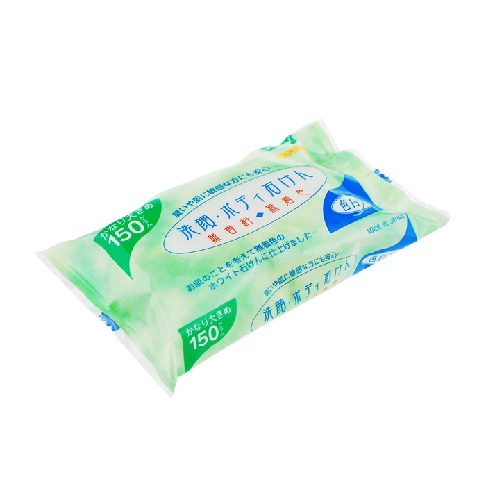 Japanese-made white beauty soap without color or fragrance details Picture