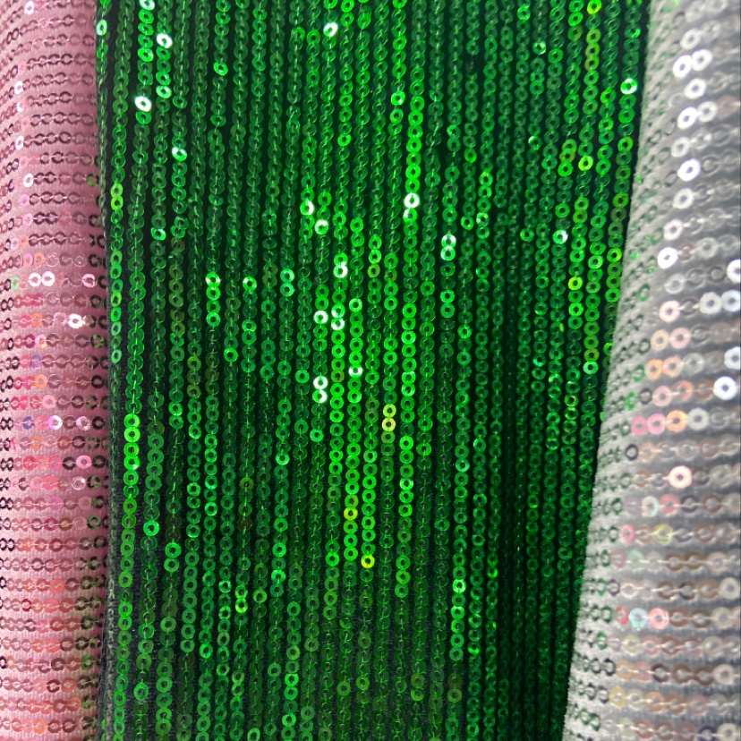 Green Sequin Combination Sequin Ornament Crafts Headdress Fabric Multi-Color Optional Clothing Design Specification drawing