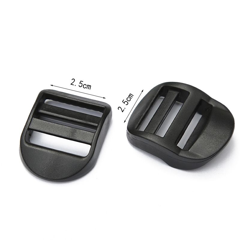 Factory direct sales of low-price supply of webbing buckles, colored checkered plastic buckles and adjustable buckles Item Picture