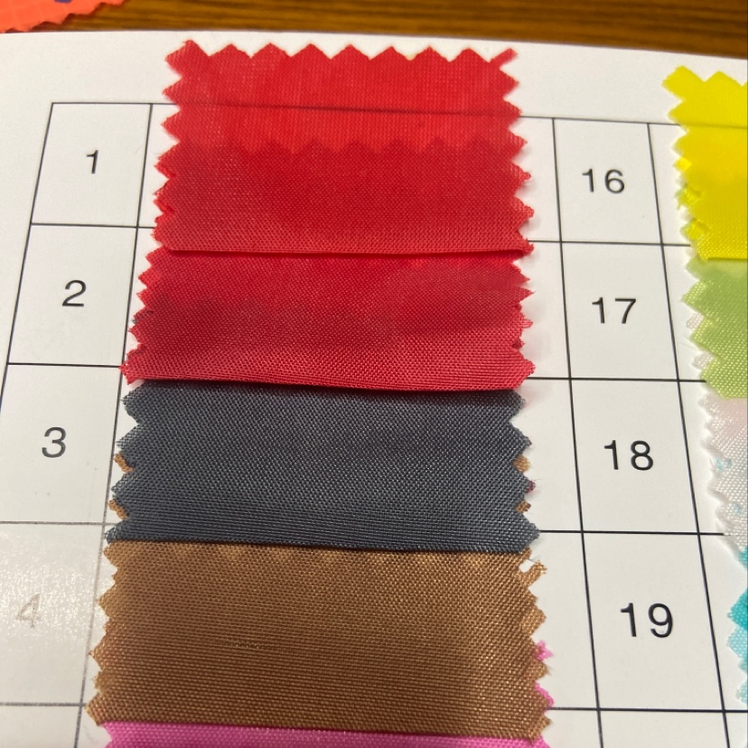 Dark Grey 190T Polyester Taff Fabric Classic Durable Decorative Arts And Crafts Headwear Clothing Fabric Multi-Color Optional
