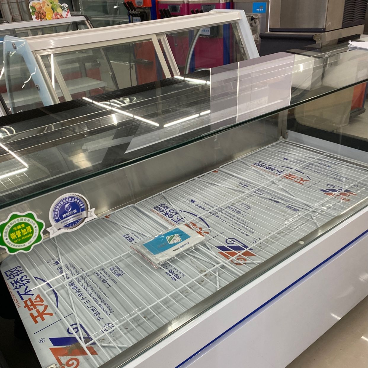 双温熟食柜商用玻璃水果熟食甜品冰柜风冷台式保鲜柜详情图2