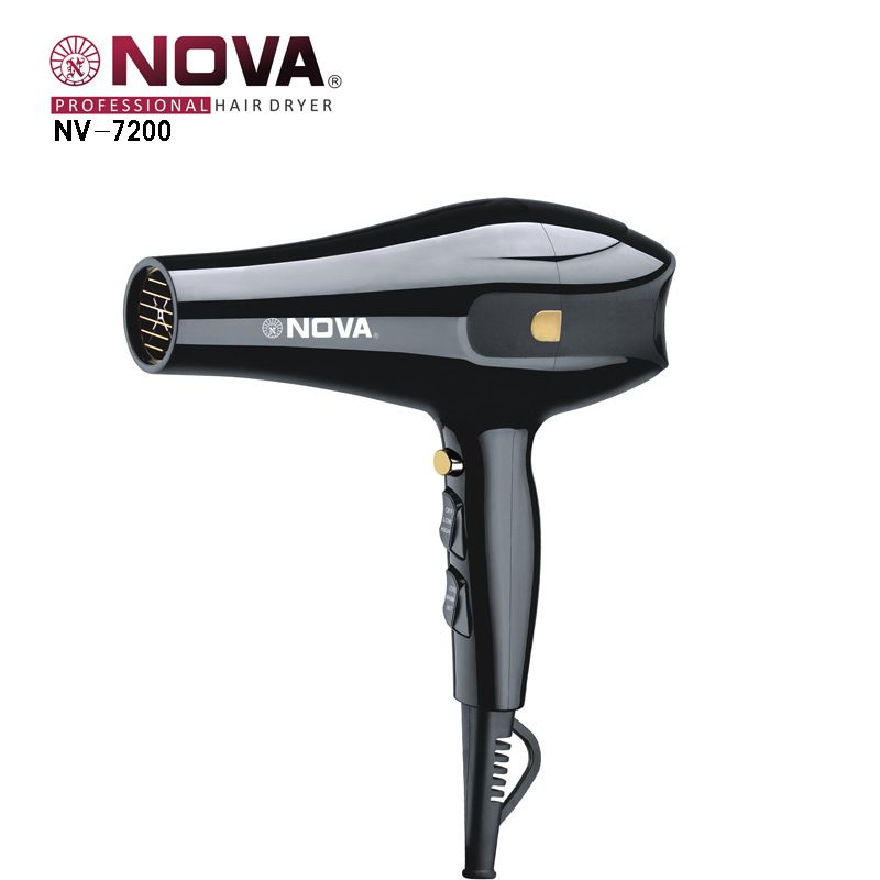 مجفف شعر منزلي عالي القدرة Nova -7200 مجفف شعر عالي القدرة، مجفف شعر ساخن، مجفف شعر من ستة صالون detail image 1