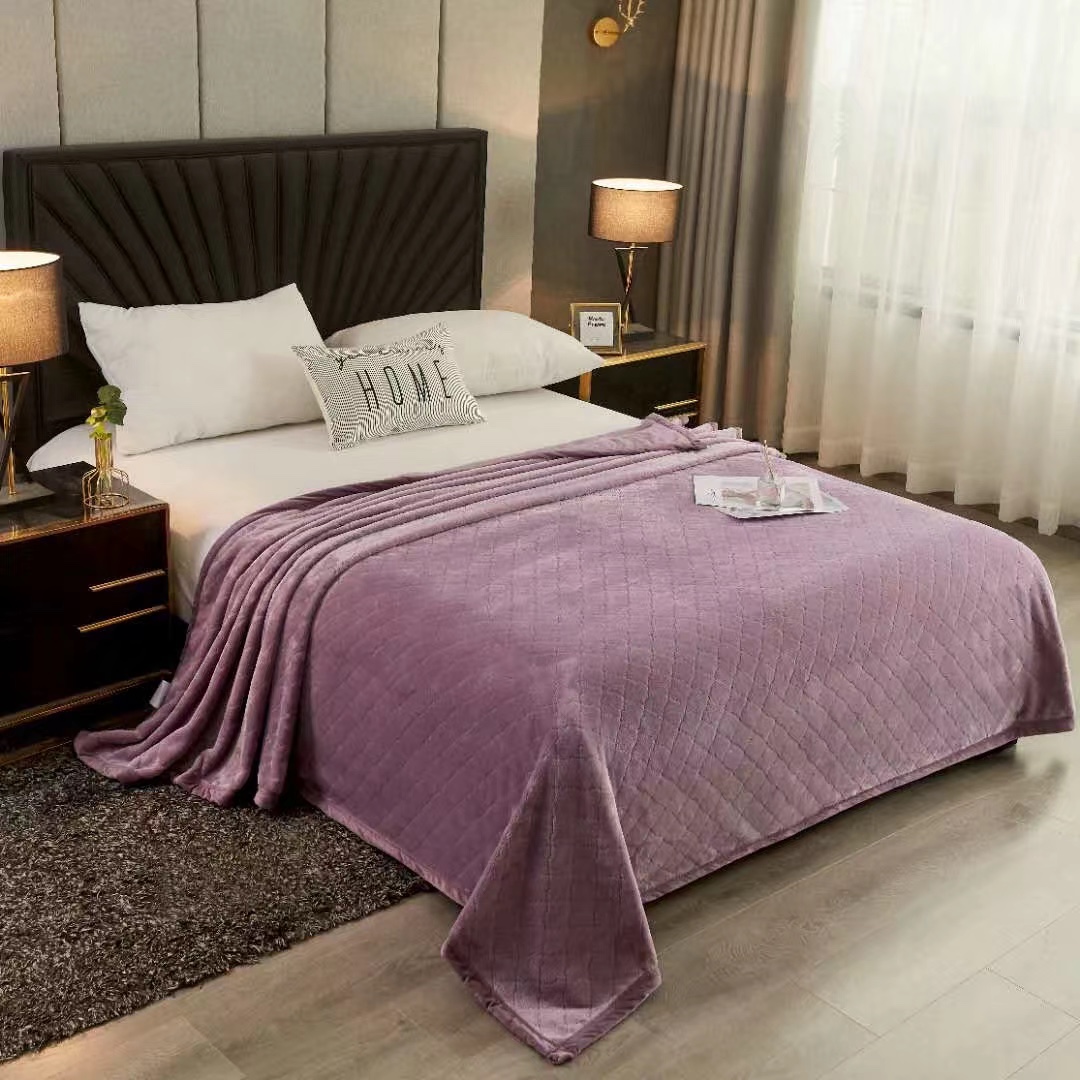 Dark Floral Milk Blanket undefined